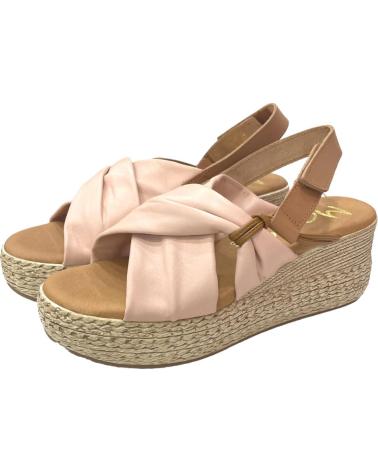 Sandalias de Mujer MARILA SANDALIAS PIEL CORAL ROSA PALO-CUERO