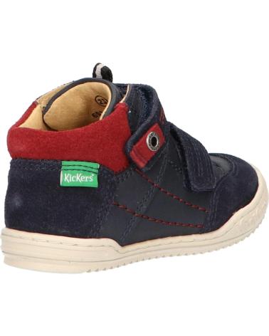 girl and boy Mid boots KICKERS 692401-10 JAWA 10 MARINE