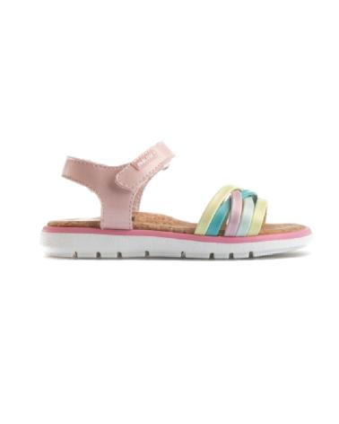 Sandalias de Niña PABLOSKY - SANDALIA TIRAS DE COLORES OLIMPO BLANCO