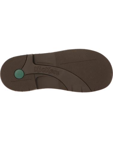 Botas de Mujer y Niña y Niño KICKERS 621514-30 KICK COL 92 MARRON FONCE