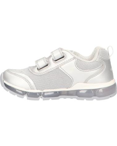 Sapatilhas de Menina GEOX J0245B 0ASAJ J ANDROID C1007 SILVER