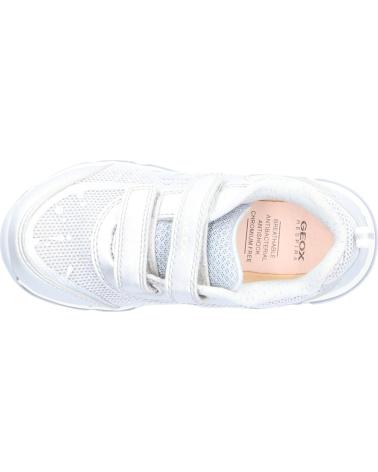 Sapatilhas de Menina GEOX J0245B 0ASAJ J ANDROID C1007 SILVER