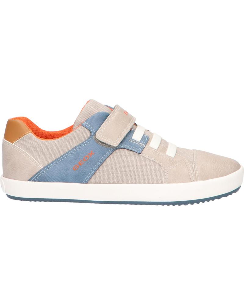 Woman and girl and boy Zapatillas deporte GEOX J025CB 010FE J GISLI C5576 BEIGE