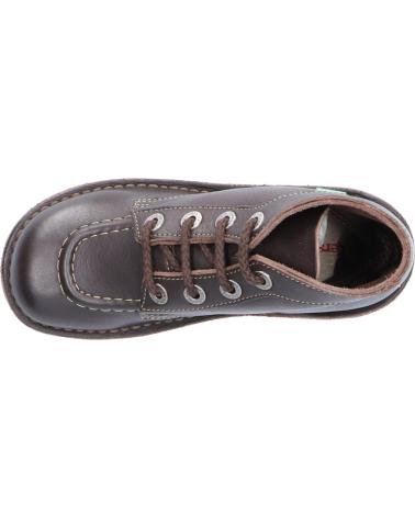 Botas de Mujer y Niña y Niño KICKERS 621514-30 KICK COL 92 MARRON FONCE