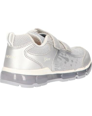 Sapatilhas de Menina GEOX J0245B 0ASAJ J ANDROID C1007 SILVER