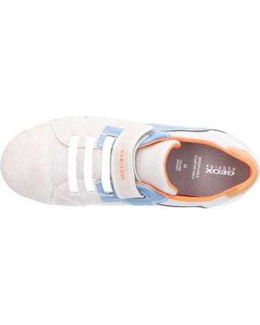 Woman and girl and boy Zapatillas deporte GEOX J025CB 010FE J GISLI C5576 BEIGE