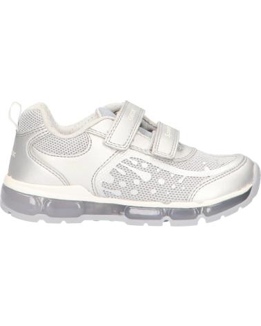 Sapatilhas de Menina GEOX J0245B 0ASAJ J ANDROID C1007 SILVER