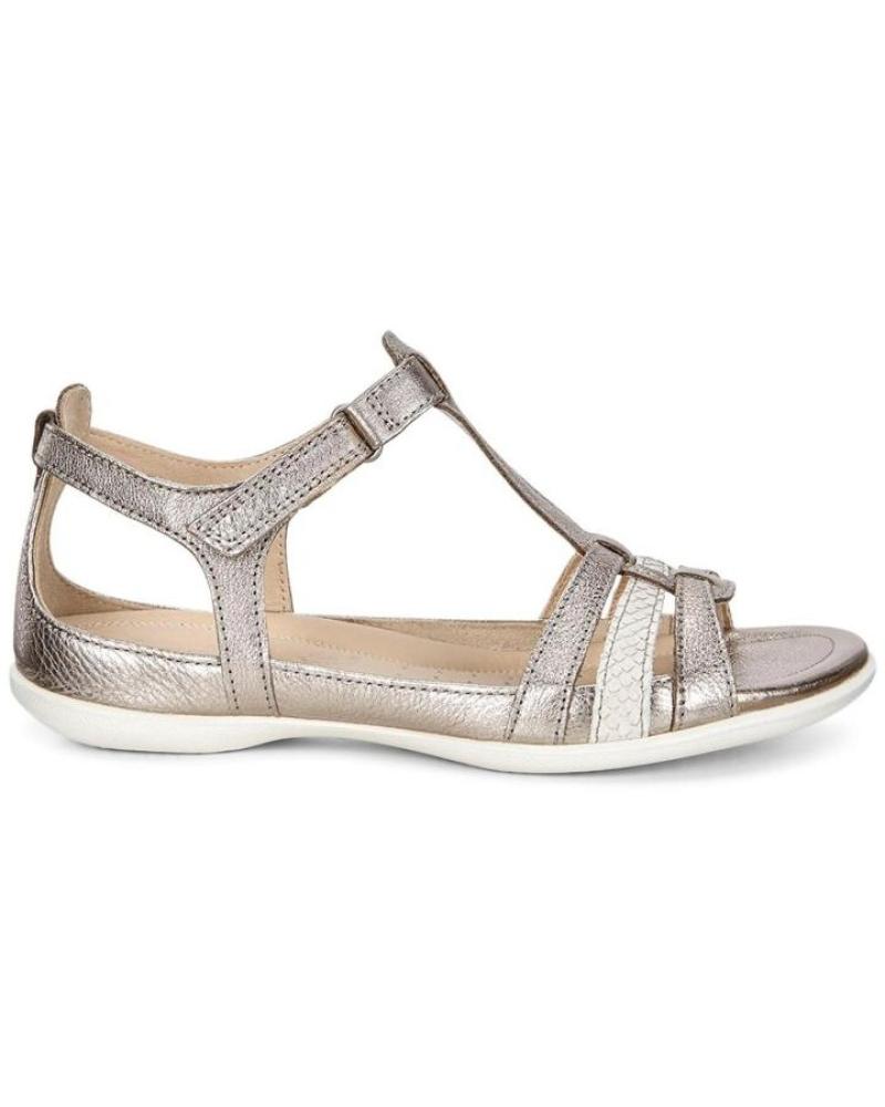 Sandalias de Mujer ECCO SANDALIA FLASH T-STRAP PLATEADO