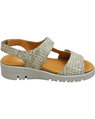 Sandali per Donna D`CUTILLAS DOCTOR CUTILLAS - SANDALIAS DE CUNA PARA MUJER PIEL EFECTO PERLA