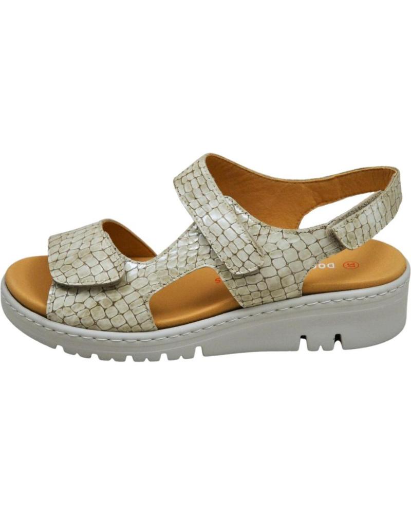 Sandali per Donna D`CUTILLAS DOCTOR CUTILLAS - SANDALIAS DE CUNA PARA MUJER PIEL EFECTO PERLA