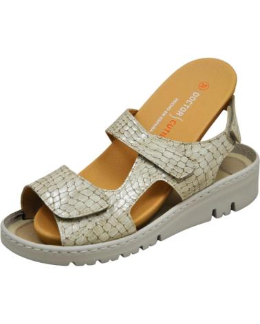 Sandali per Donna D`CUTILLAS DOCTOR CUTILLAS - SANDALIAS DE CUNA PARA MUJER PIEL EFECTO PERLA