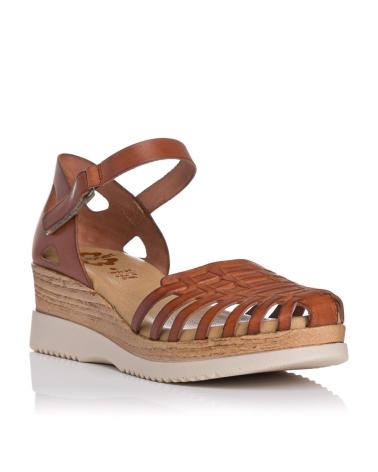 Sandalias de Mujer PORRONET CUNAS 2954 CUERO MARRóN