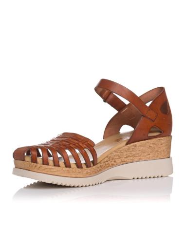 Sandalias de Mujer PORRONET CUNAS 2954 CUERO MARRóN