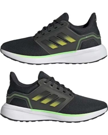 ZAPATILLAS DEPORTIVAS ADIDAS EQ19 RUN NEGRAS PARA HOMBRE BLACK