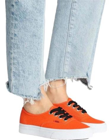 Sneaker für Damen VANS OFF THE WALL ZAPATILLAS VANS AUTHENTIC OVERSIZED LACE FLAME TR ORANGE