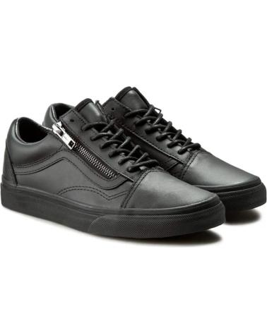 Woman and Man Trainers VANS OFF THE WALL ZAPATILLAS VANS OLD SKOOL ZIP GUNMETAL BLACK