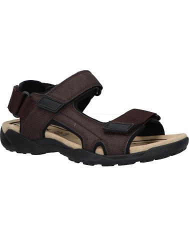 Sandales pour Homme GEOX U3550A 0EK11 U TERRENOGRIP C6009 COFFEE