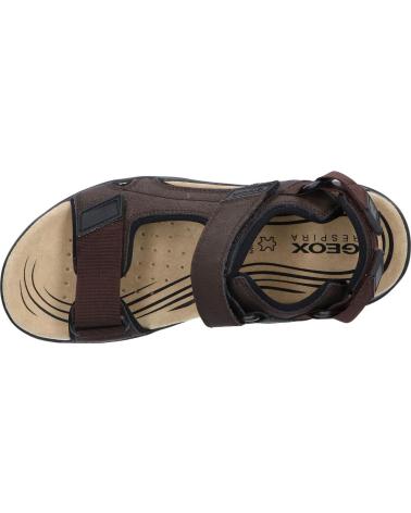 Sandales pour Homme GEOX U3550A 0EK11 U TERRENOGRIP C6009 COFFEE