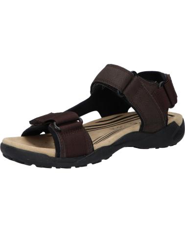 Sandales pour Homme GEOX U3550A 0EK11 U TERRENOGRIP C6009 COFFEE