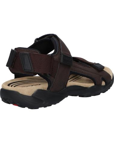 Sandales pour Homme GEOX U3550A 0EK11 U TERRENOGRIP C6009 COFFEE