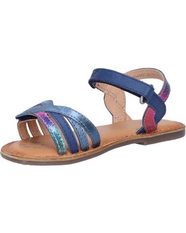 Woman and girl Sandals KICKERS 894851-30 DISPOSA 51 BLEU FONCE META