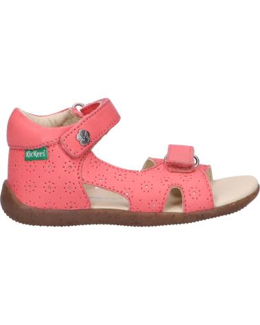 Sandali per Bambina KICKERS 860594-10 BINSIA-2 132 ROSE PERFO