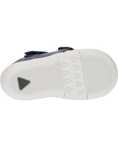 Sandali per Bambino KICKERS 858392-10 WASABOU 103 MARINE JAUNE