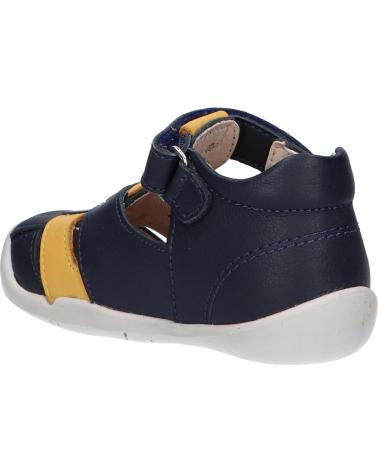 Sandali per Bambino KICKERS 858392-10 WASABOU 103 MARINE JAUNE