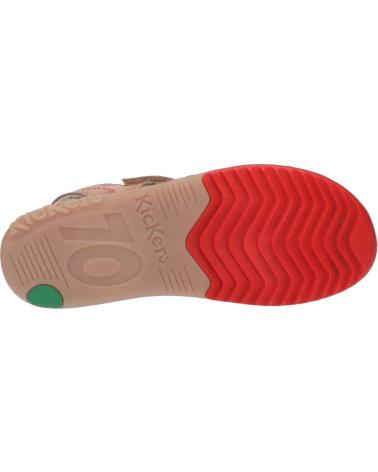 Sandali per Bambino KICKERS 895430-30 PLATINO 112 BEIGE ORANGE