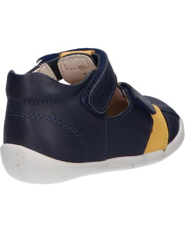 Sandali per Bambino KICKERS 858392-10 WASABOU 103 MARINE JAUNE