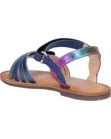 Woman and girl Sandals KICKERS 894851-30 DISPOSA 51 BLEU FONCE META