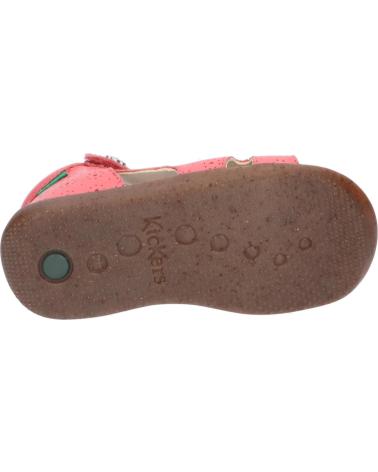 Sandali per Bambina KICKERS 860594-10 BINSIA-2 132 ROSE PERFO