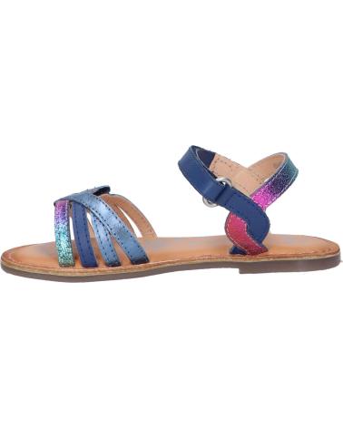 Woman and girl Sandals KICKERS 894851-30 DISPOSA 51 BLEU FONCE META