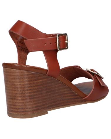 Woman Sandals KICKERS 930960-50 KICK VODOU BURNISH 93 MARRON BRIQUE