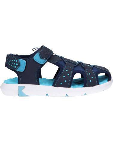 Sandalias de Niña y Niño KICKERS 858710-30 JUMANGE NUBUCK PU 52 BLEU FONCE LAGO