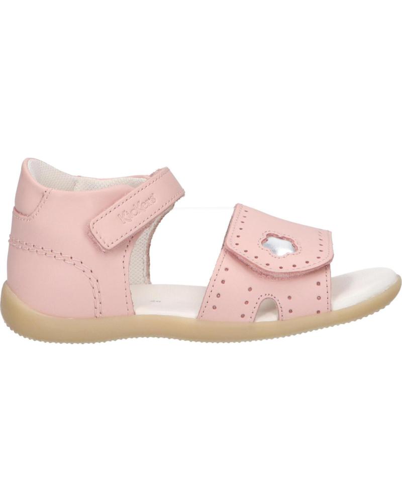 Sandali per Bambina KICKERS 927220-10 BIGKRATCH COW SUNFLOWE 131 ROSE CLAIR