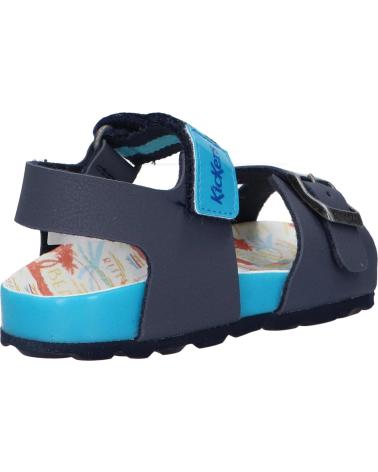 Sandali per Donna e Bambina e Bambino KICKERS 894911-30 SOSTREET 102 MARINE BLEU SUR