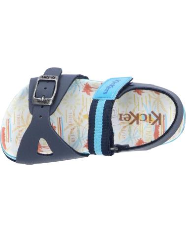 Sandali per Donna e Bambina e Bambino KICKERS 894911-30 SOSTREET 102 MARINE BLEU SUR