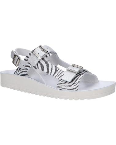 girl Sandals KICKERS 894882-30 ODYSUMMER 161 ARGENT ZEBRE