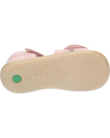 Sandali per Bambina KICKERS 927220-10 BIGKRATCH COW SUNFLOWE 131 ROSE CLAIR