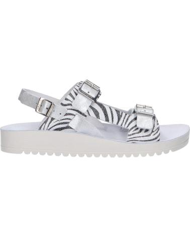 girl Sandals KICKERS 894882-30 ODYSUMMER 161 ARGENT ZEBRE