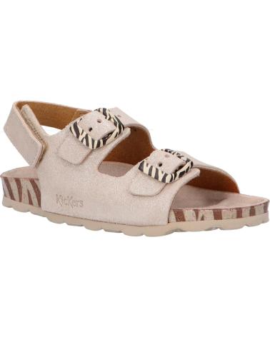 Woman and girl Sandals KICKERS 929560-30 SUNYVA 161 ARGENT ZEBRE