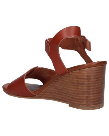 Woman Sandals KICKERS 930960-50 KICK VODOU BURNISH 93 MARRON BRIQUE