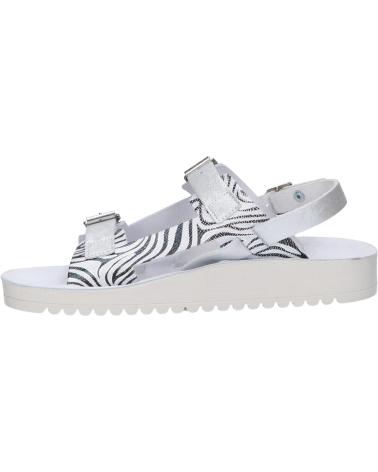 girl Sandals KICKERS 894882-30 ODYSUMMER 161 ARGENT ZEBRE
