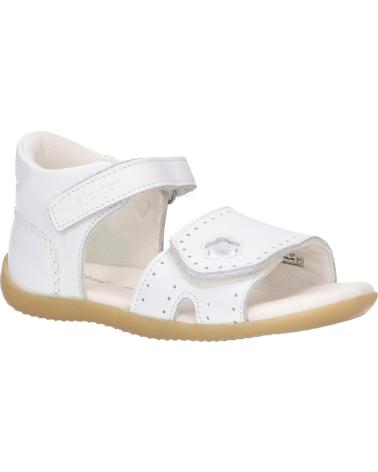 Sandali per Bambina KICKERS 927220-10 BIGKRATCH COW SUNFLOWE 3 BLANC