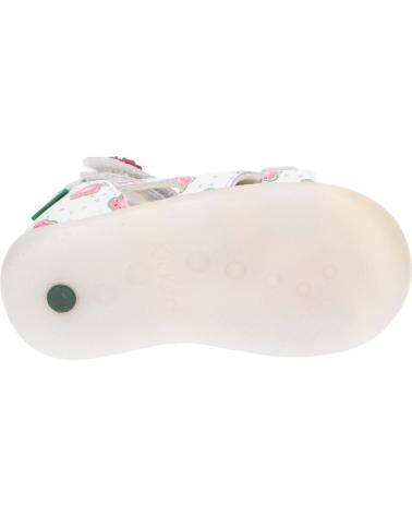 Sandali per Bambina KICKERS 860593-10 BINSIA-2 32 BLANC CASSE