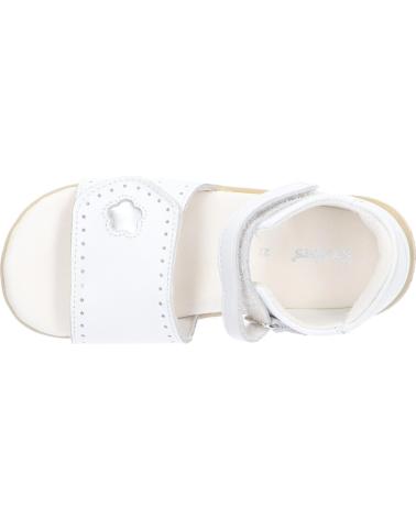 Sandali per Bambina KICKERS 927220-10 BIGKRATCH COW SUNFLOWE 3 BLANC