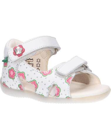 Sandali per Bambina KICKERS 860593-10 BINSIA-2 32 BLANC CASSE