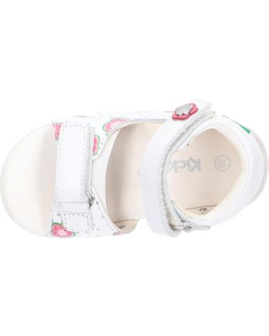 Sandali per Bambina KICKERS 860593-10 BINSIA-2 32 BLANC CASSE