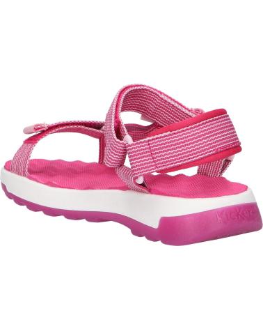 Sandali per Bambina e Bambino KICKERS 894731-30 KICKCA STRA 21 FUCHSIA